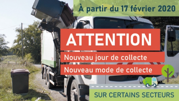 CHANGEMENTS DANS LA COLLECTE