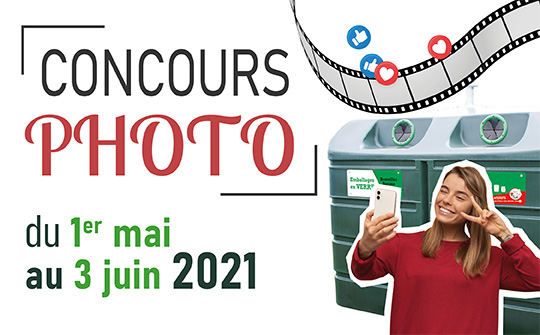 Concours photo sur le tri du verre