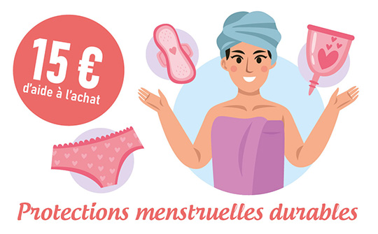 Aide à l'acquisition de protections menstruelles