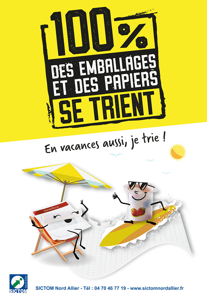 Pas de vacances pour nos déchets !