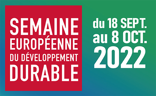 La Semaine Européenne du Développement Durable