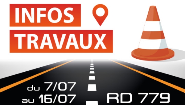 Travaux sur la RD 779