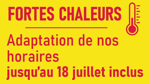 FORTES CHALEURS